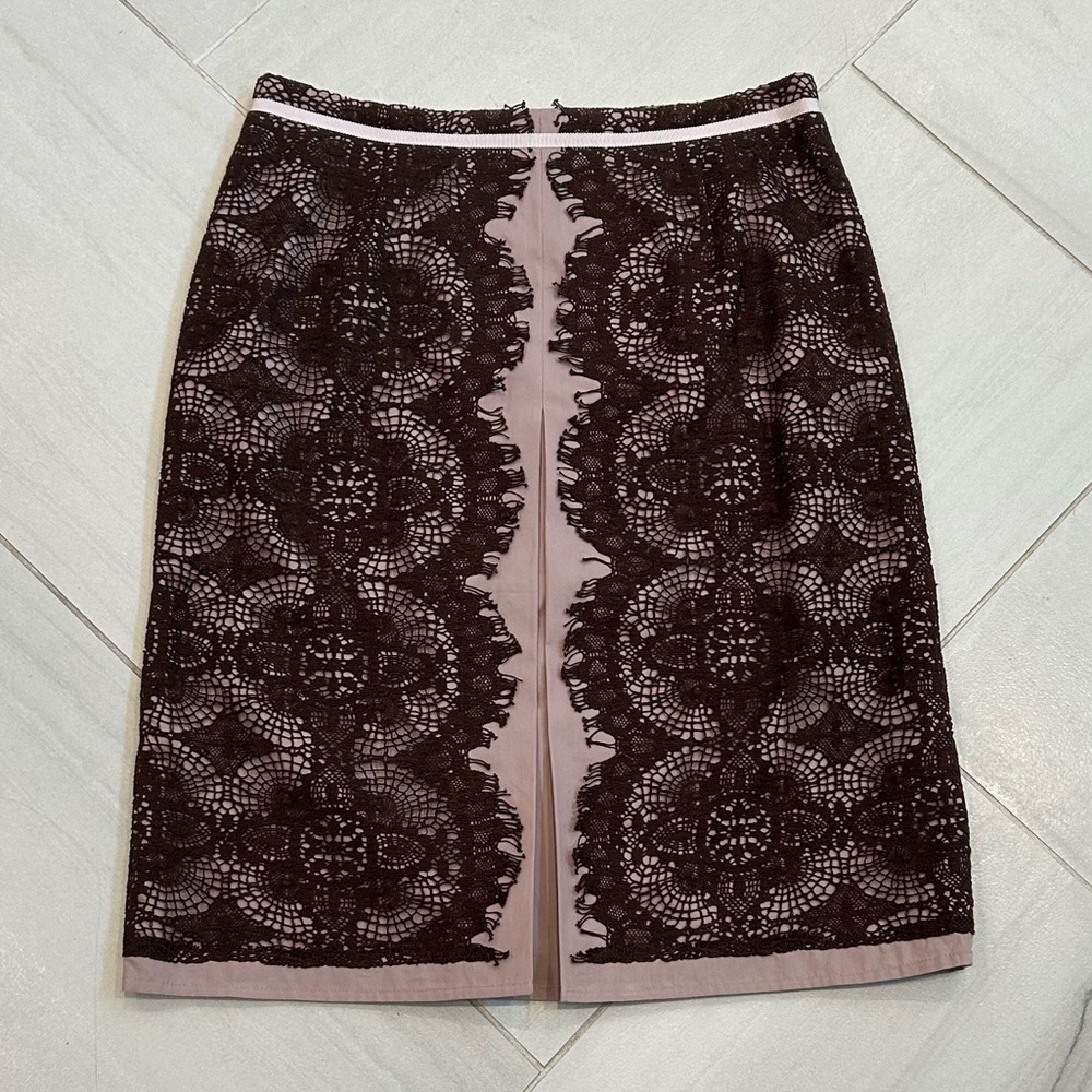 Beth Bowley Lace Overlay Skirt